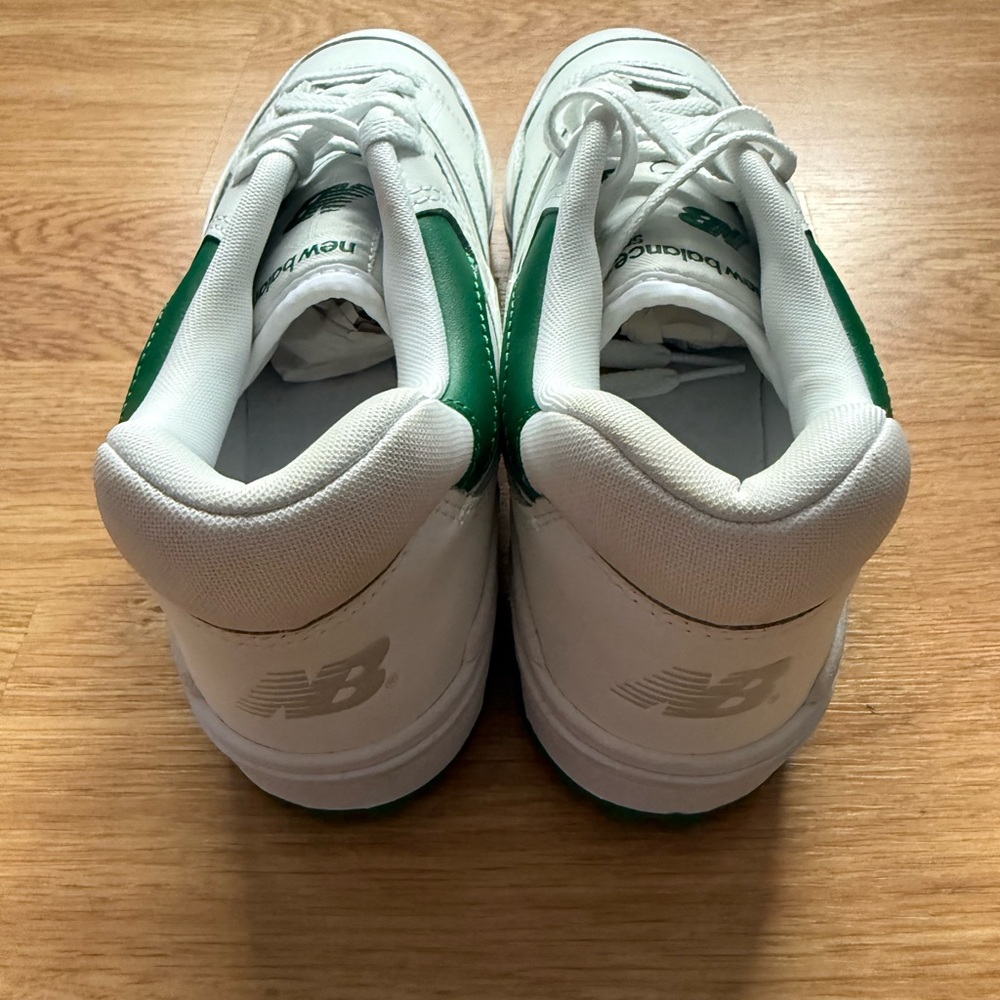 New Balance 550 White and Green - Picture 5 of 8